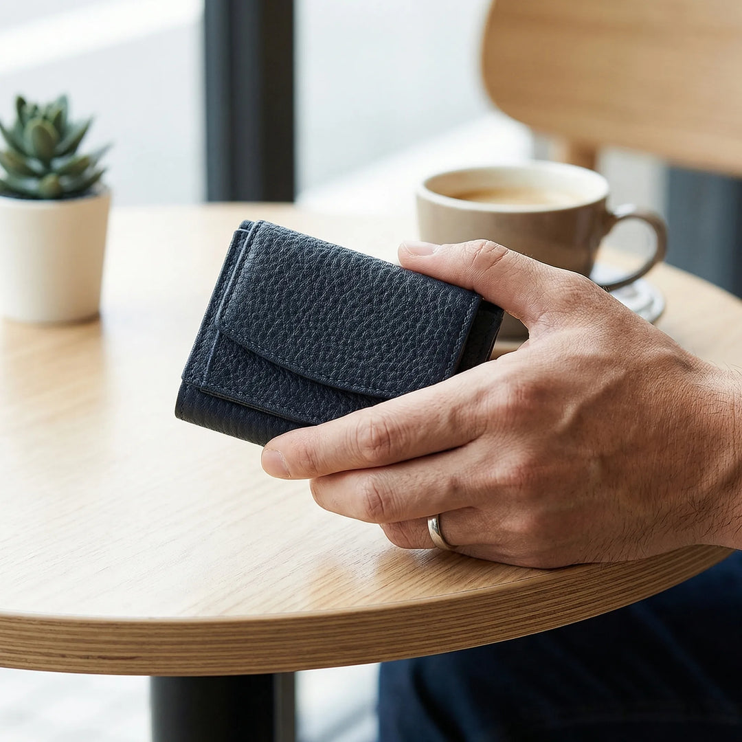 Vaultek - Compact Trifold RFID-Blocking Wallet