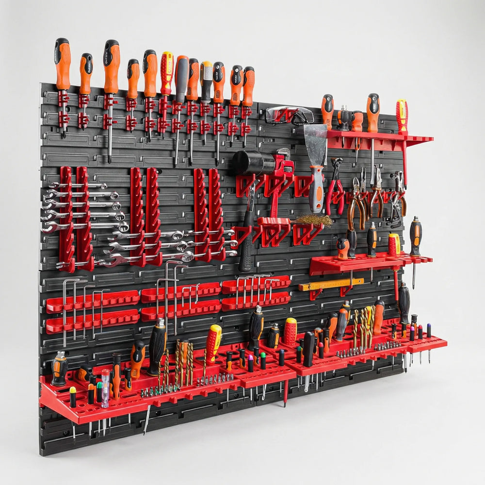 Vaultrix - Wall-Mounted Modular Tool Organizer Panel
