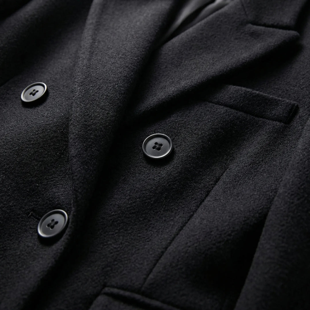 Veldrona - Long Double-Breasted Winter Coat