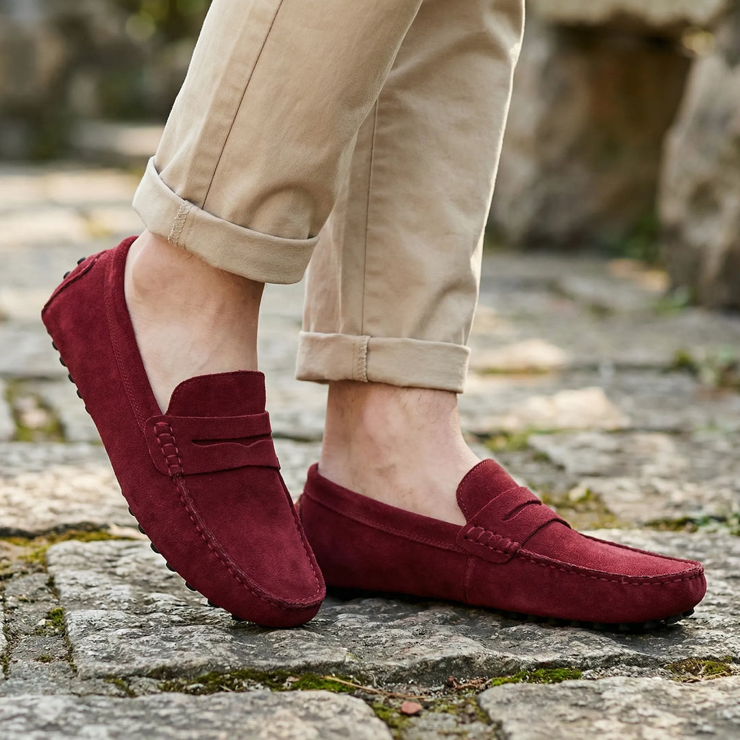 Velenzo - Italian-Inspired Slip-On Penny Loafer