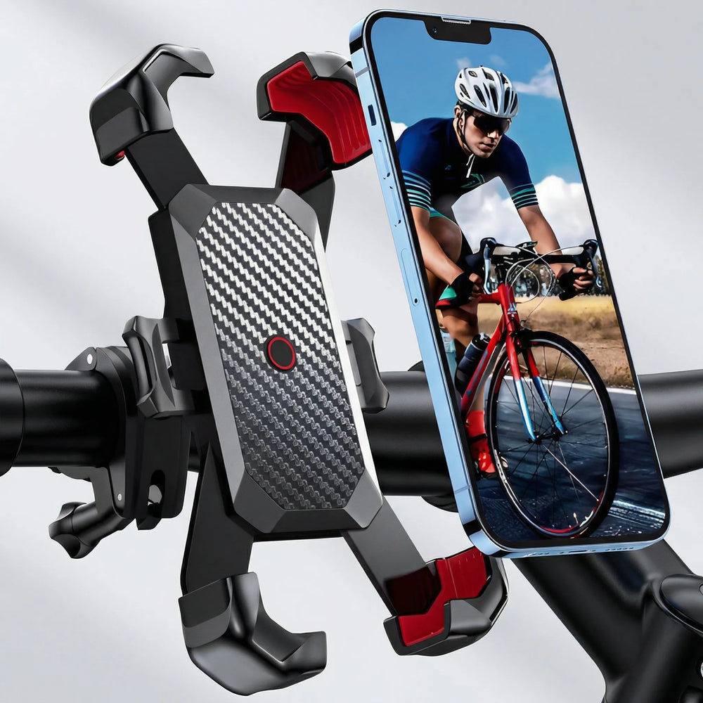 Veloclipr - 360-Degree Rotating Handlebar Phone Mount