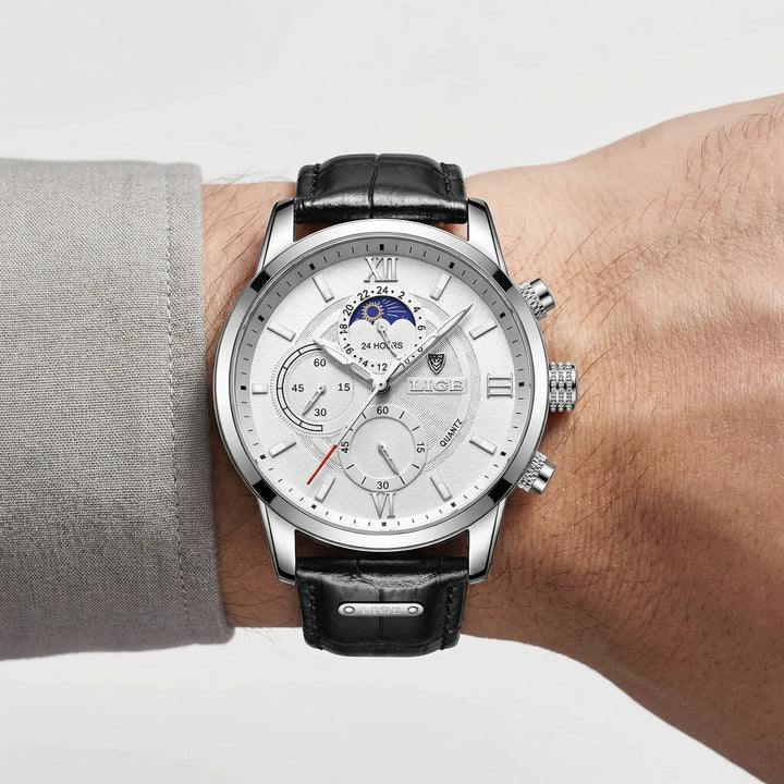Veloran - Minimalist Chronograph Dress Watch For Men