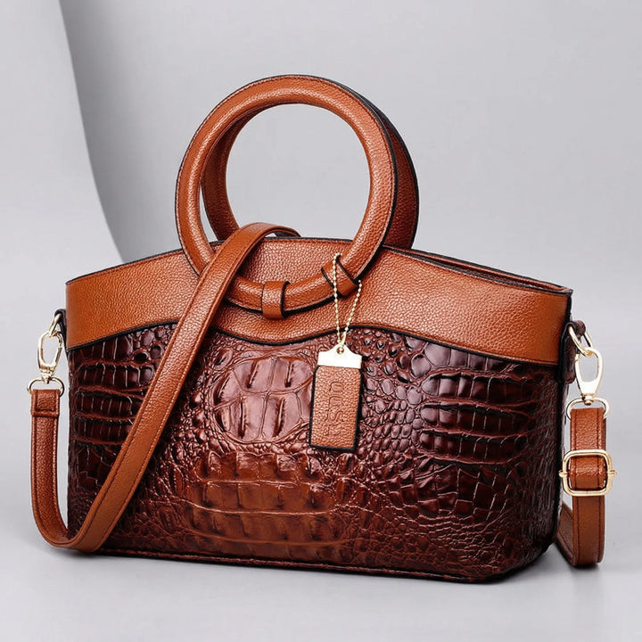 Veloria - Structured Vintage-Style Handbag