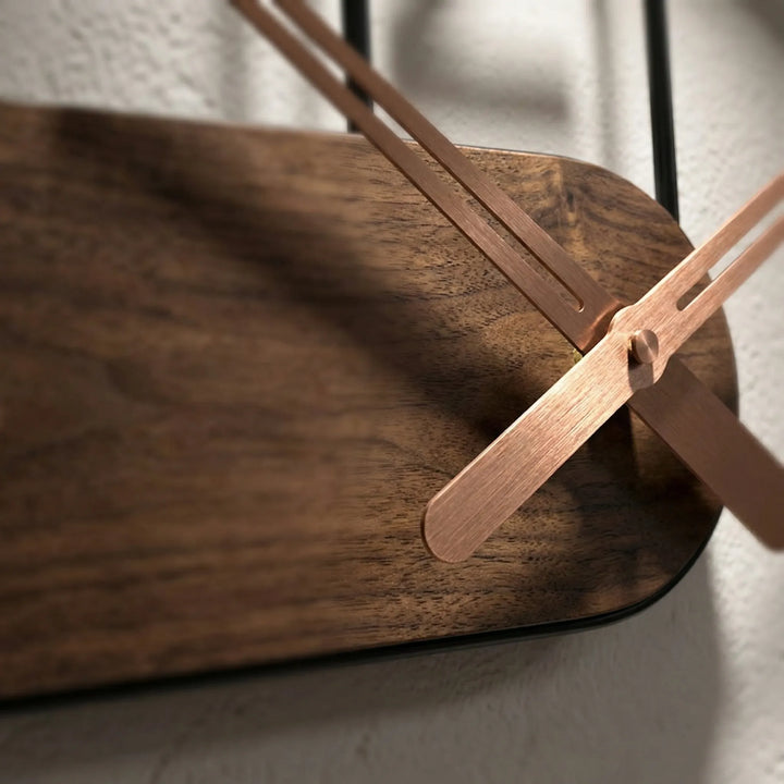 Velorind - Round Open-Face Modern Wall Clock