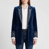 Långblazer med broderi