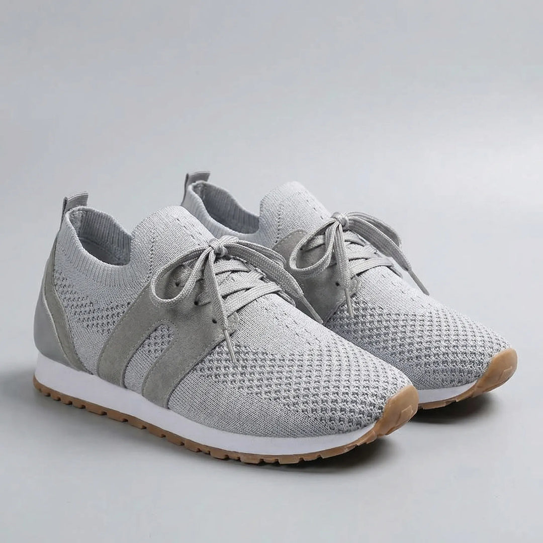 Veloxia - Lace-Up Knit Sneaker For Women