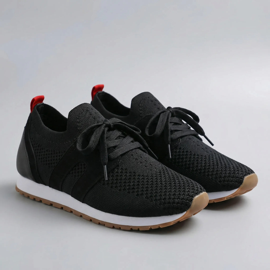 Veloxia - Lace-Up Knit Sneaker For Women
