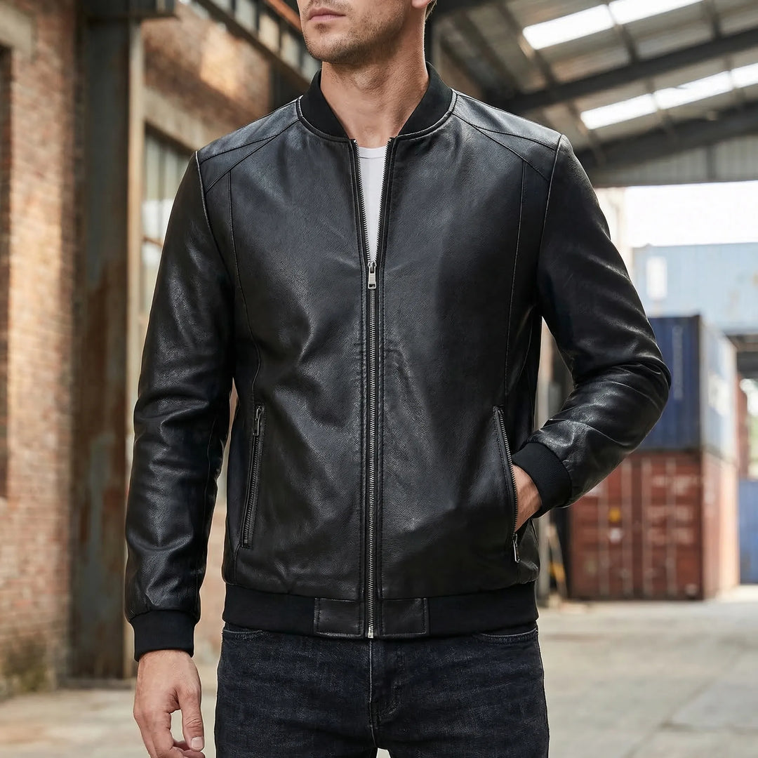 Veltoro - Vintage-Inspired Bomber Jacket For Men