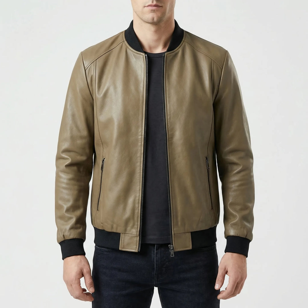 Veltoro - Vintage-Inspired Bomber Jacket For Men