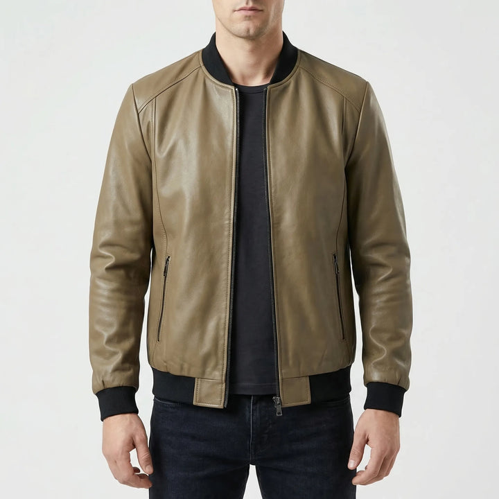 Veltoro - Vintage-Inspired Bomber Jacket For Men