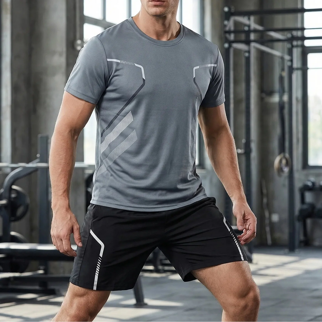 Veltrix - Two-Piece Short Sleeve Athletic Set
