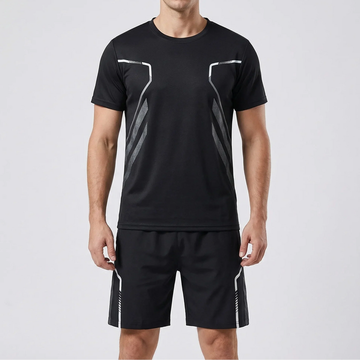 Veltrix - Two-Piece Short Sleeve Athletic Set
