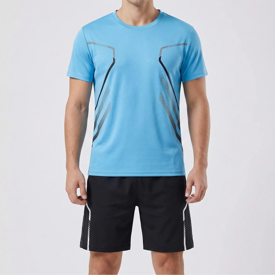 Veltrix - Two-Piece Short Sleeve Athletic Set
