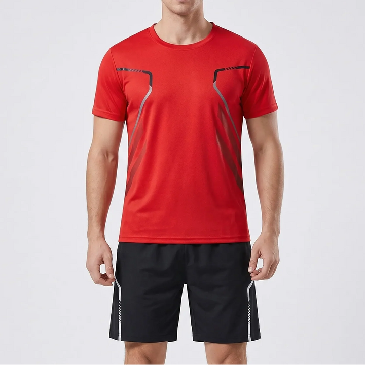 Veltrix - Two-Piece Short Sleeve Athletic Set