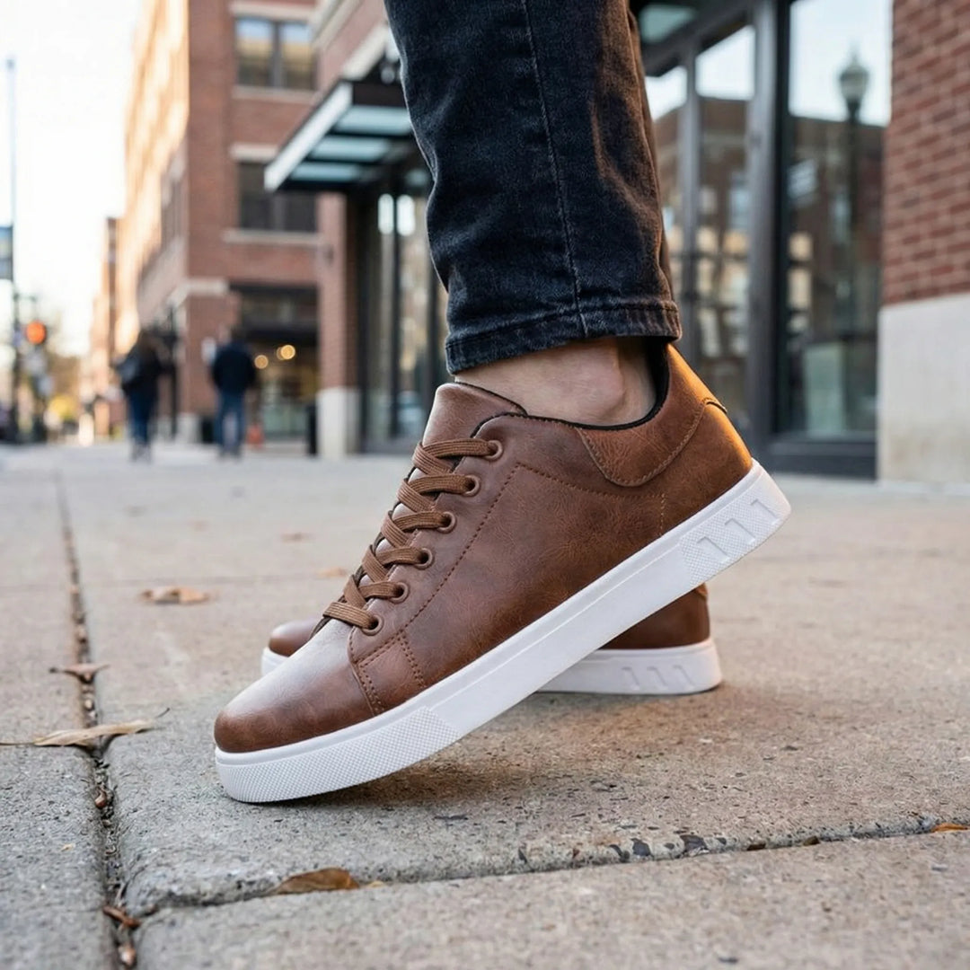 Veltroix - Low-Top Lace-Up Casual Sneaker