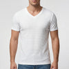 Djup V-ringad Slim Fit T-shirt