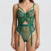 Underwire Spets Bodysuit För Kvinnor