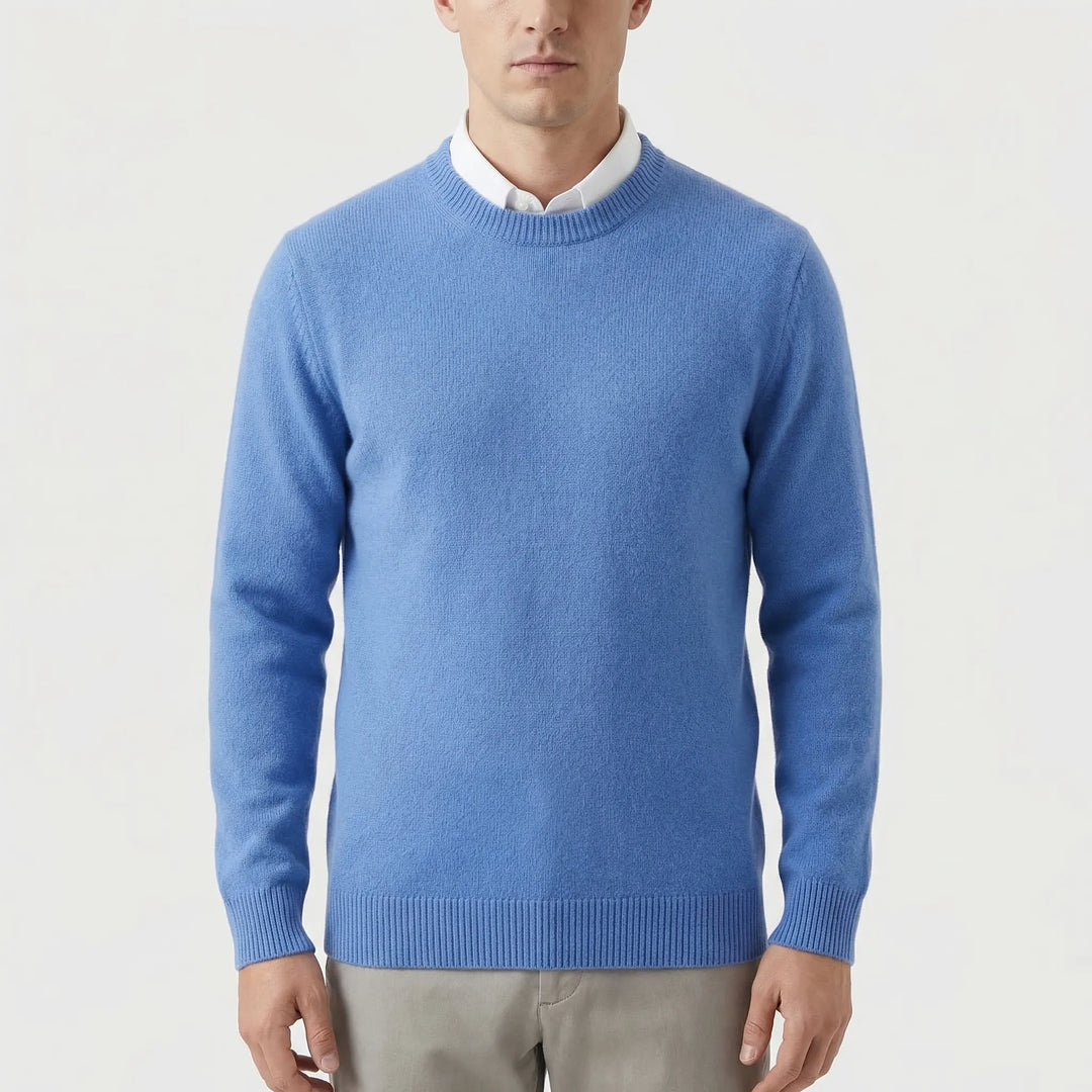 Velvorn - Classic Crew Neck Men's Sweater
