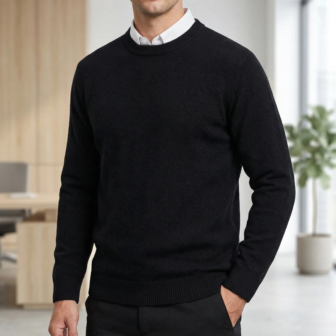 Velvorn - Classic Crew Neck Men's Sweater