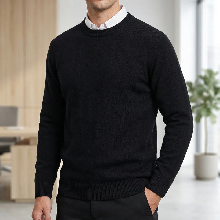 Velvorn - Classic Crew Neck Men's Sweater