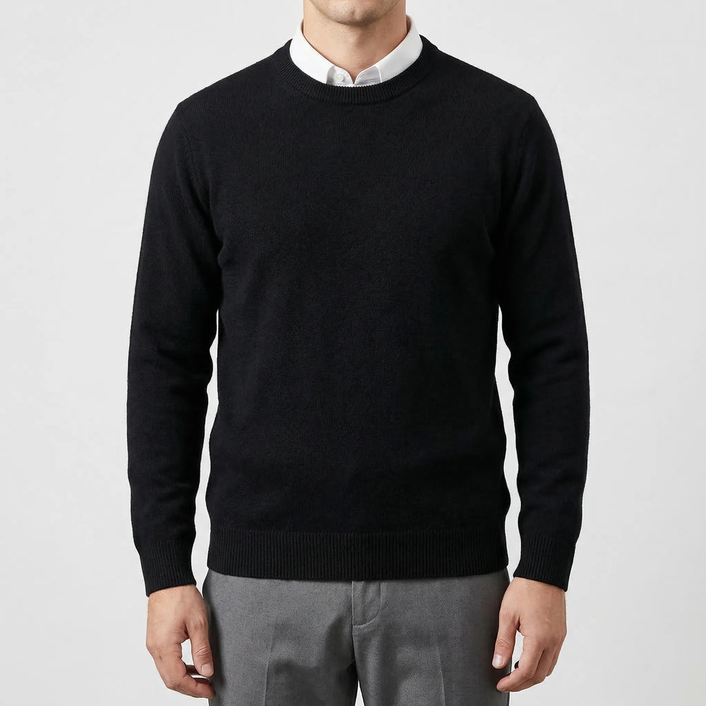Velvorn - Classic Crew Neck Men's Sweater