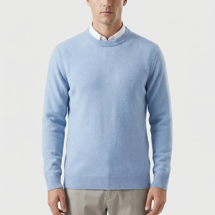 Velvorn - Classic Crew Neck Men's Sweater