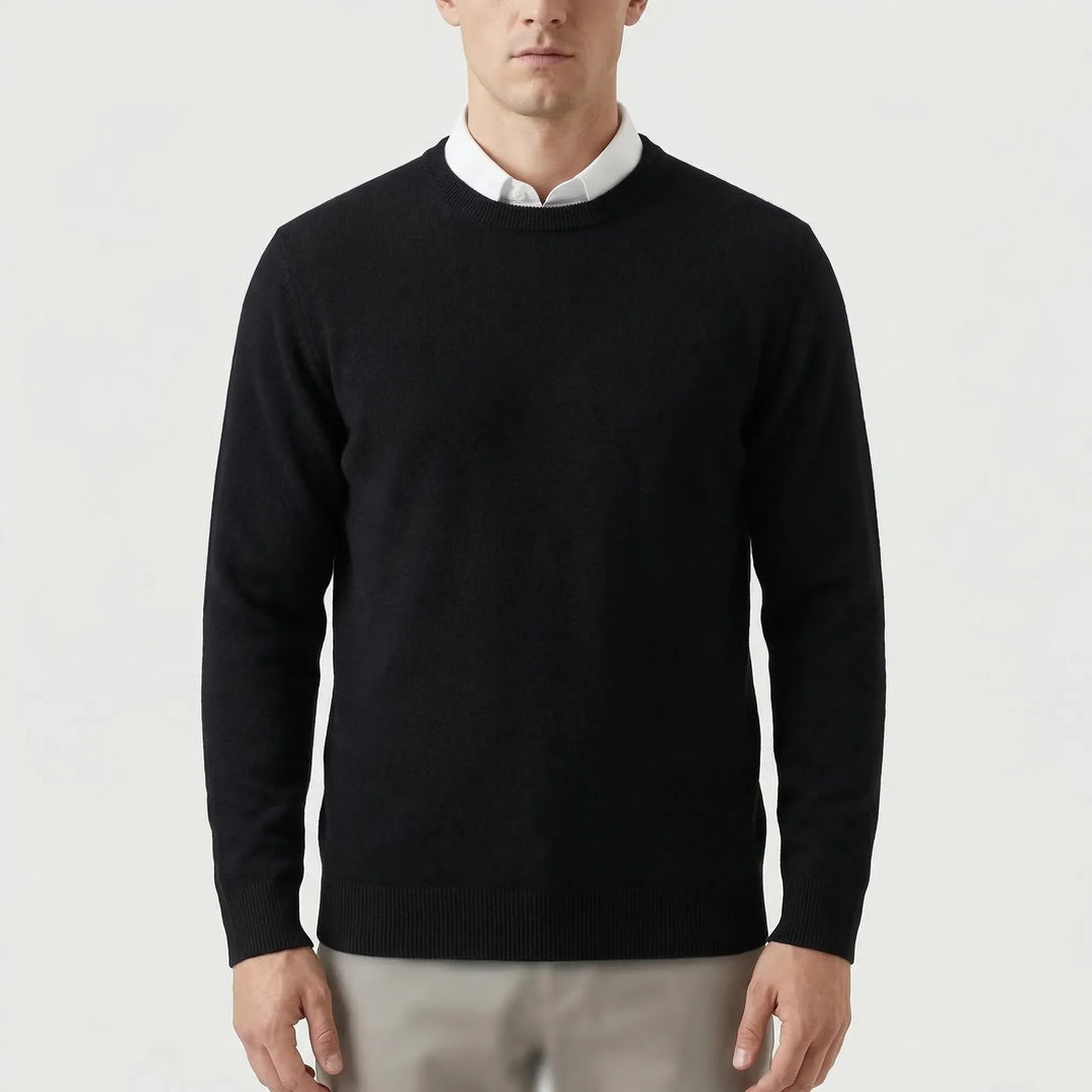 Velvorn - Classic Crew Neck Men's Sweater