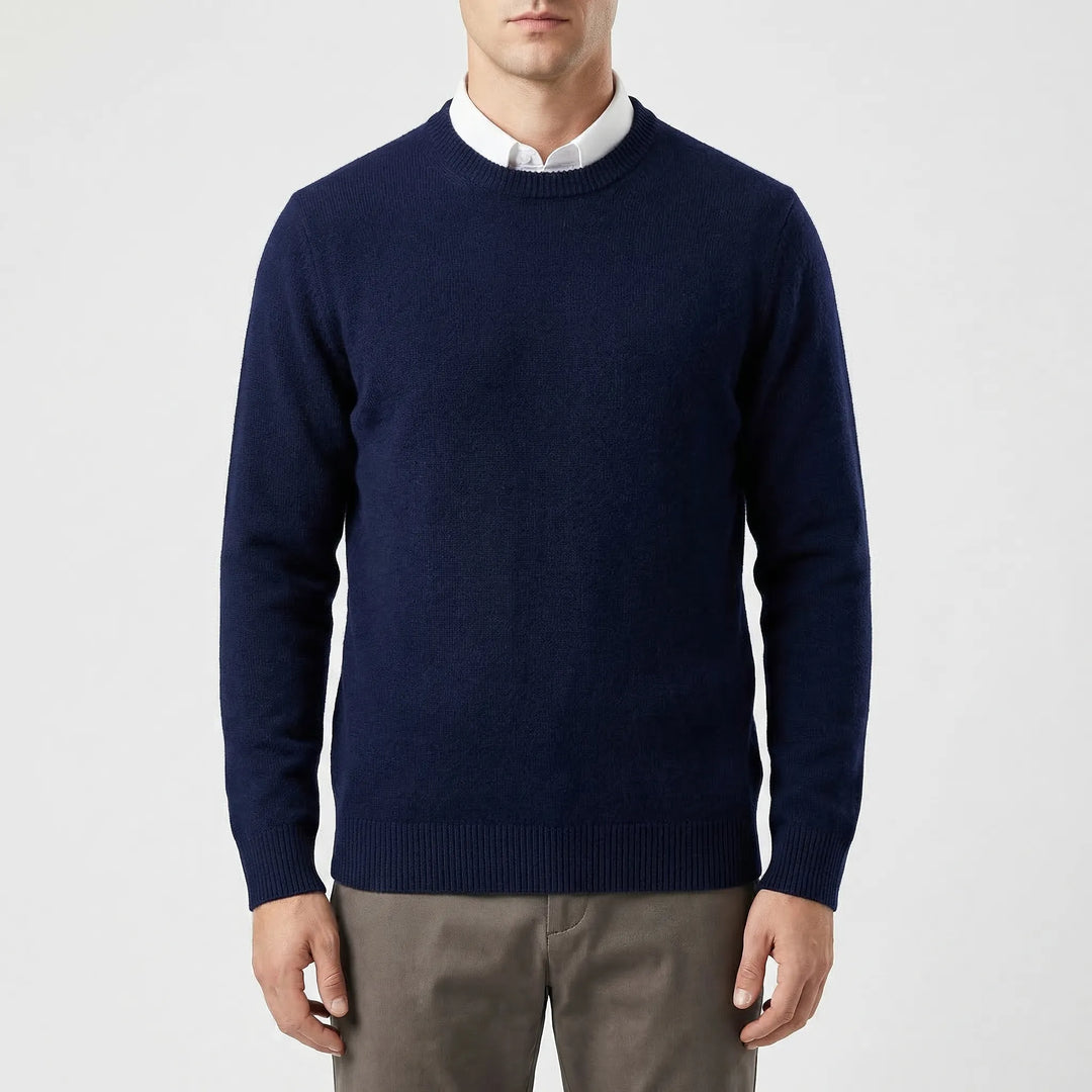 Velvorn - Classic Crew Neck Men's Sweater