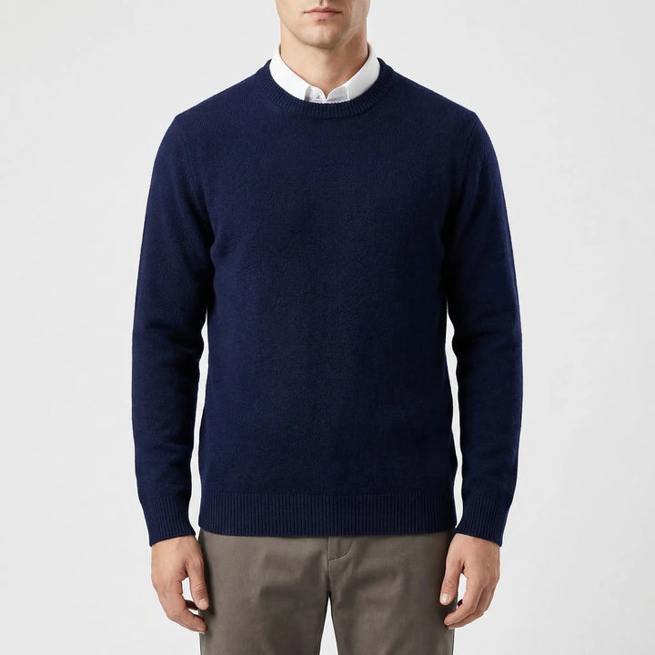 Velvorn - Classic Crew Neck Men's Sweater