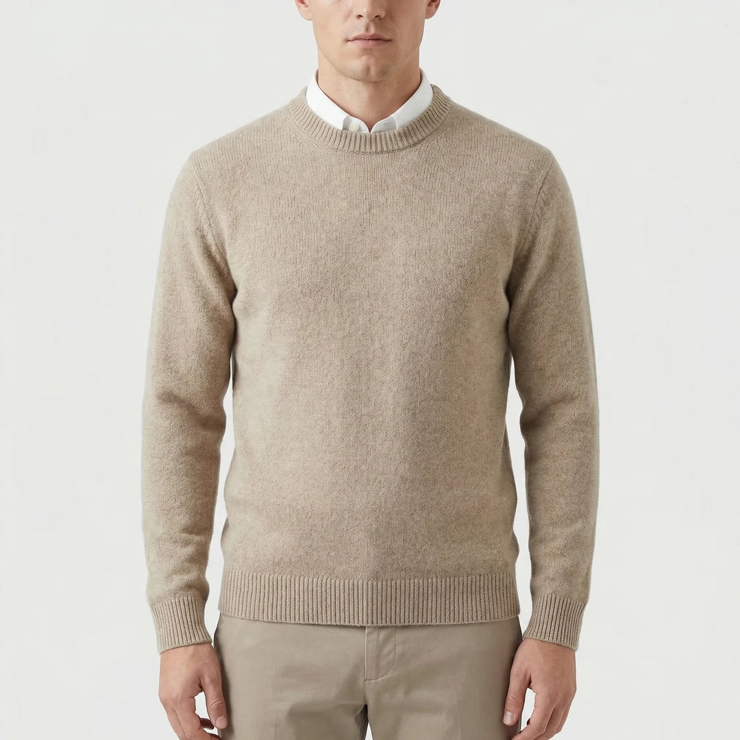 Velvorn - Classic Crew Neck Men's Sweater