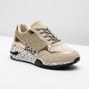 Snörning Tryckt Kvinnors Sneakers
