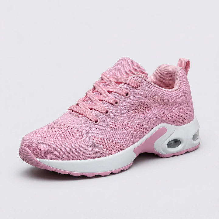Velvrun - Air-Cushioned Lace-Up Sneaker For Women