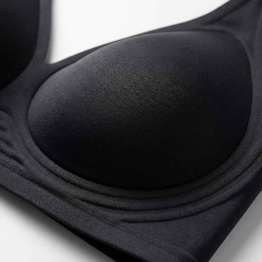 Velvura - Seamless Wireless Deep V Bralette