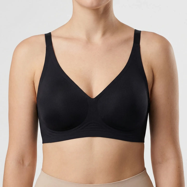 Velvura - Seamless Wireless Deep V Bralette