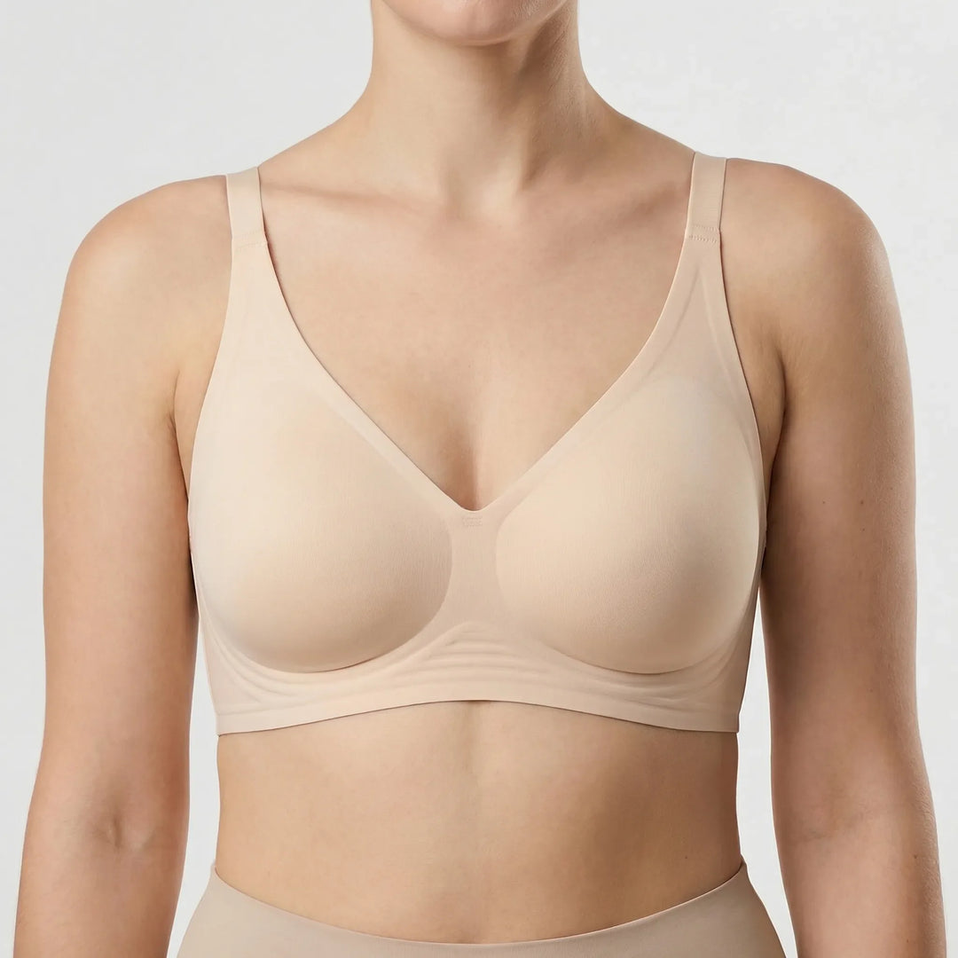 Velvura - Seamless Wireless Deep V Bralette