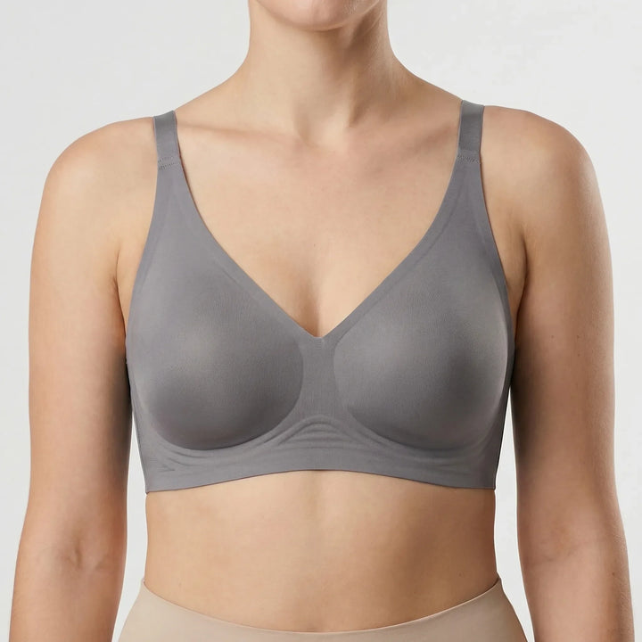 Velvura - Seamless Wireless Deep V Bralette