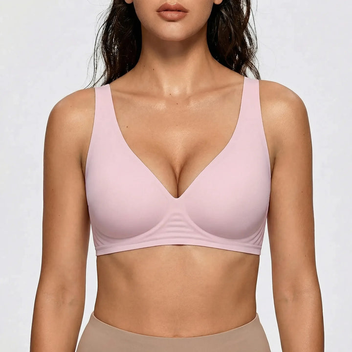 Velvura - Wireless Deep V Plunge Bralette