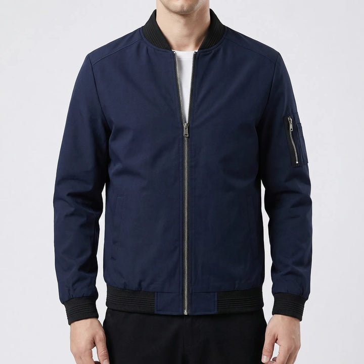 Verdano - Slim Bomber Jacket For Men