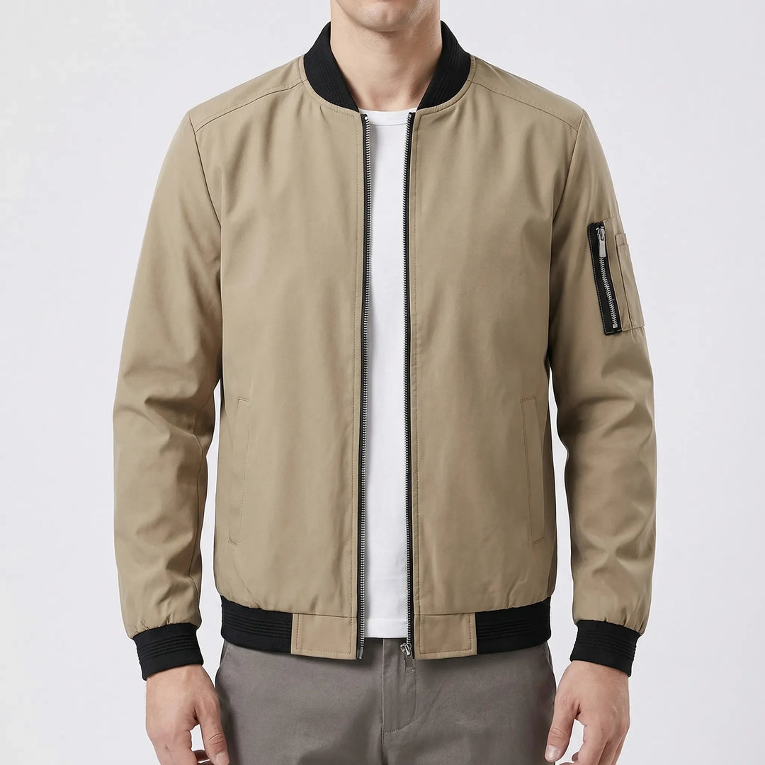 Verdano - Slim Bomber Jacket For Men