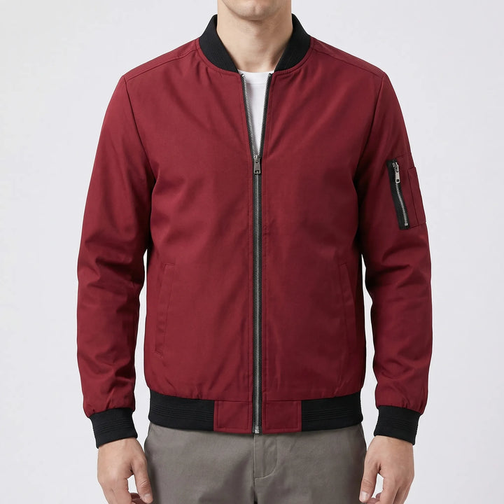 Verdano - Slim Bomber Jacket For Men