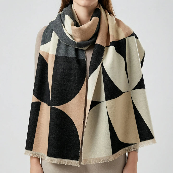 Versawrap - Reversible Oversized Poncho Scarf