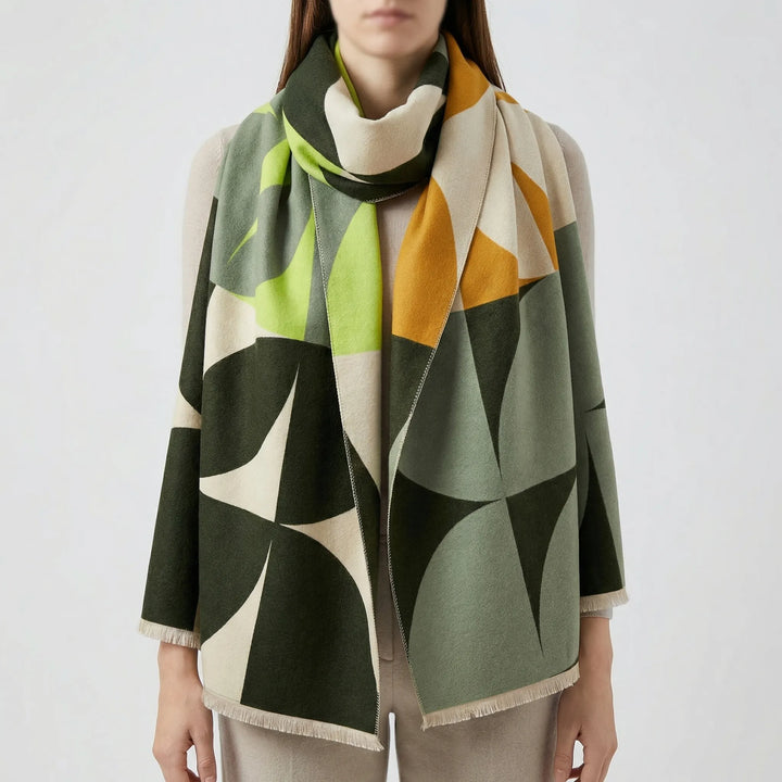 Versawrap - Reversible Oversized Poncho Scarf