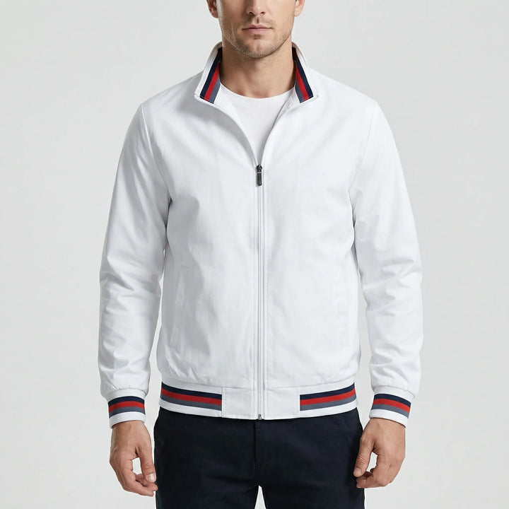 Vesturo - Full-Zip Casual Bomber Jacket