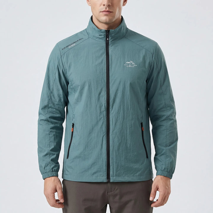Vexalo - Lightweight Men's Zip-Up Windbreaker