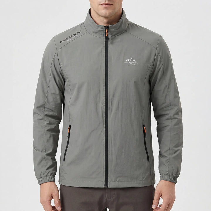 Vexalo - Lightweight Men's Zip-Up Windbreaker