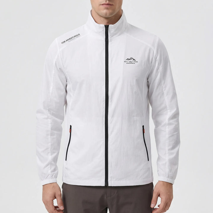 Vexalo - Lightweight Men's Zip-Up Windbreaker
