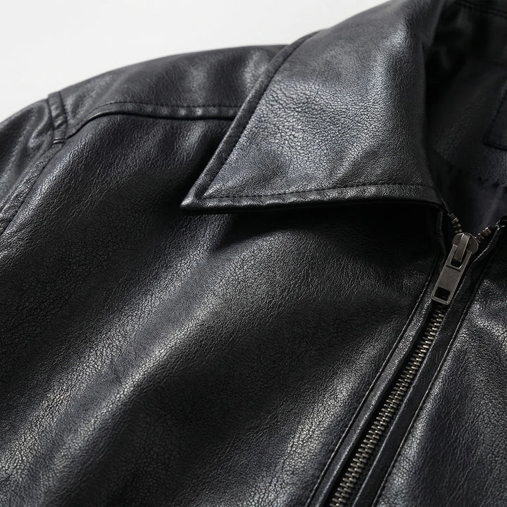 Vexora - Oversized Zip-Up Bomber Jacket