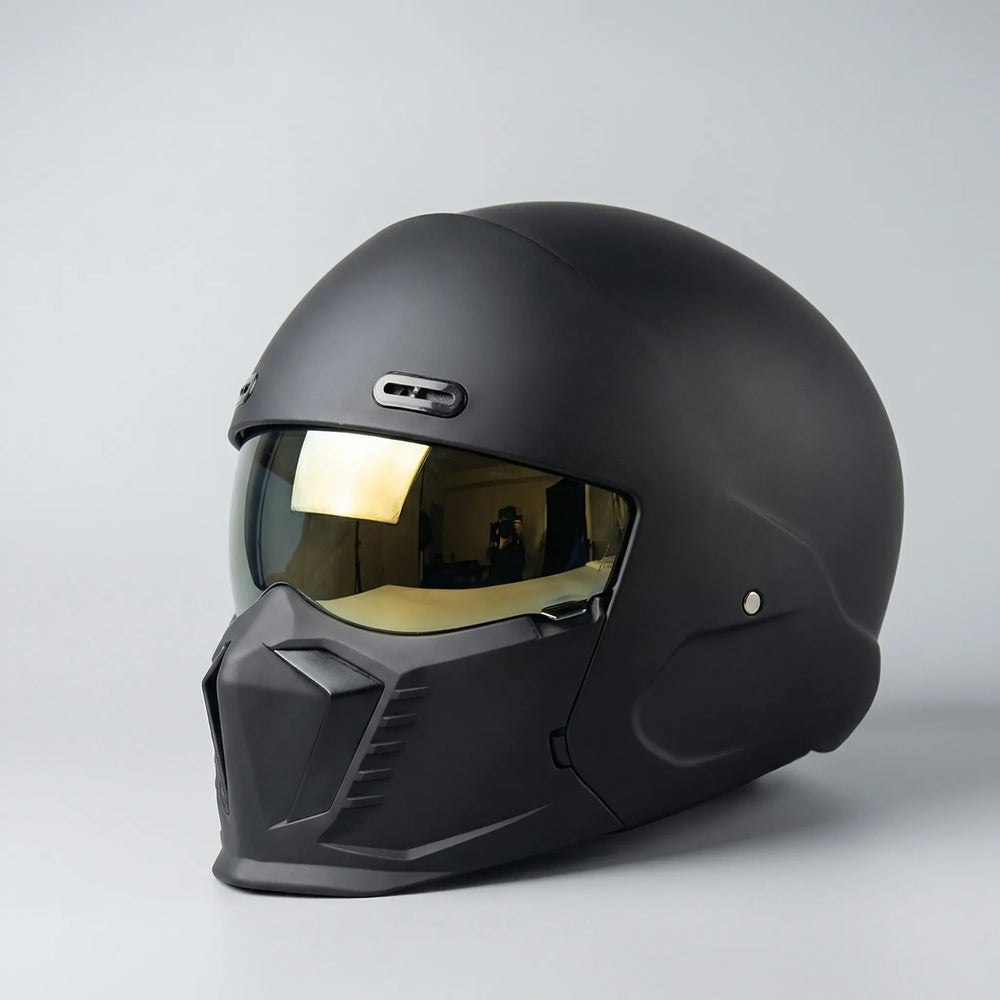 Vexorn - Full-Face Retro Pilot Motorcycle Helmet