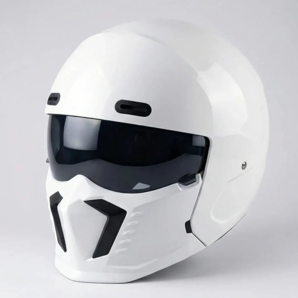Vexorn - Full-Face Retro Pilot Motorcycle Helmet