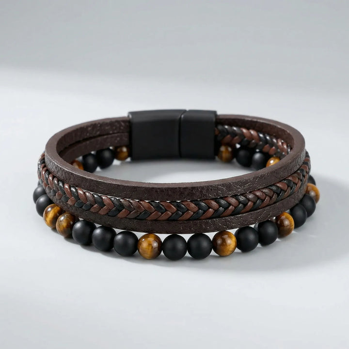 Vexron - Multi-Strand Beaded Band Bracelet